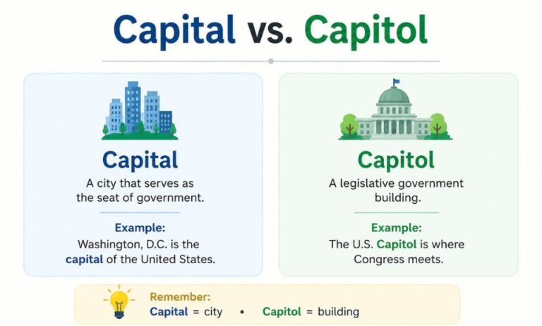 Capitol or Capital