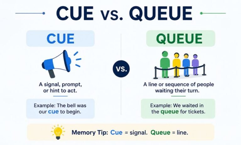 Cue or Queue