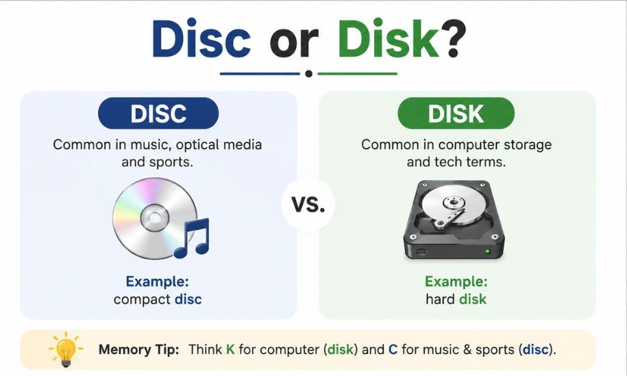 Disc or Disk