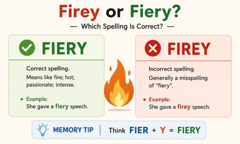 Firey or Fiery