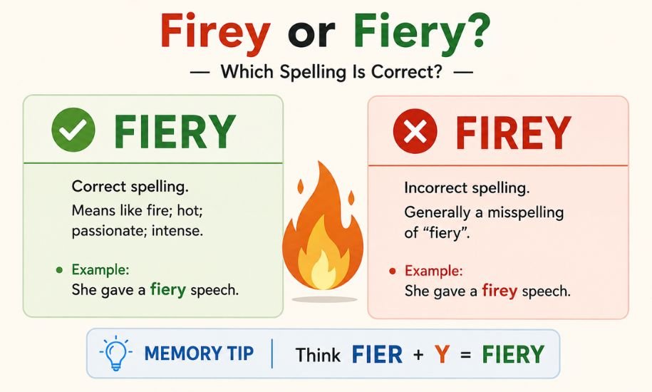 Firey or Fiery