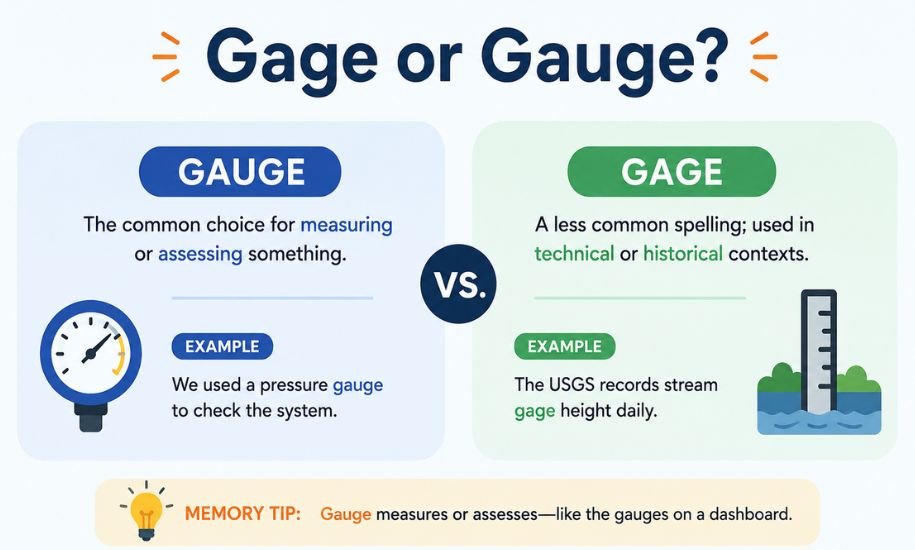 Gage or Gauge