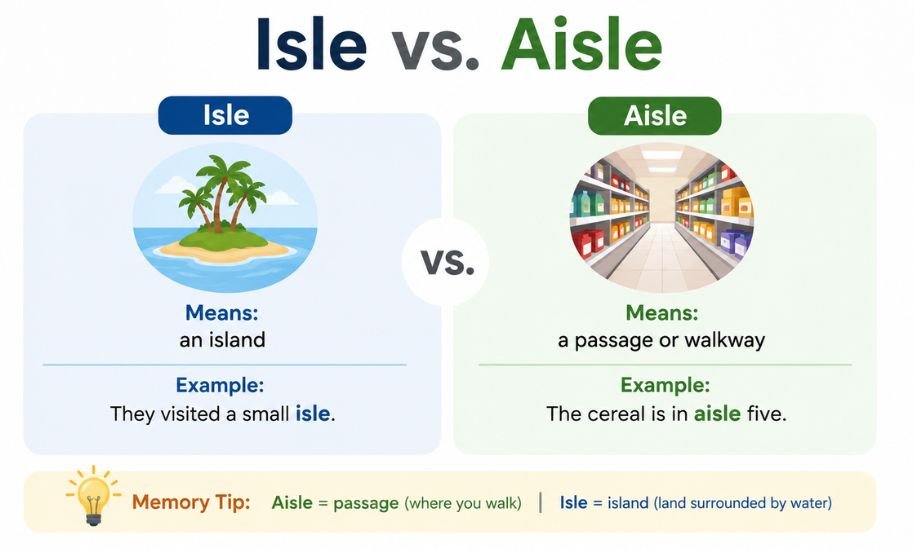 Isle or Aisle
