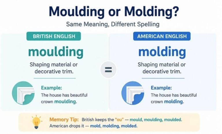 Moulding or Molding