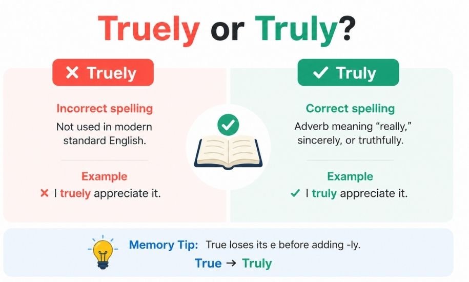 Truely or Truly