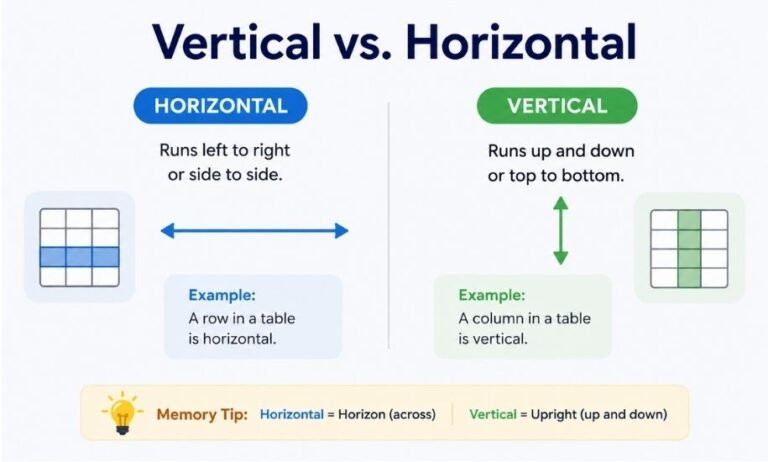 Vertical or Horizontal