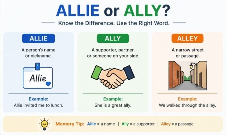 Allie or Ally