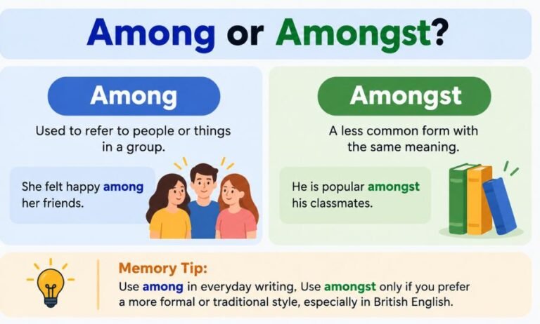 Among or Amongst