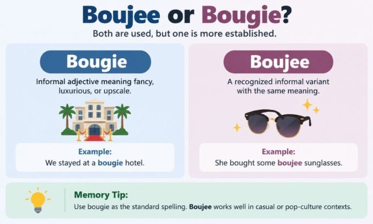 Boujee or Bougie
