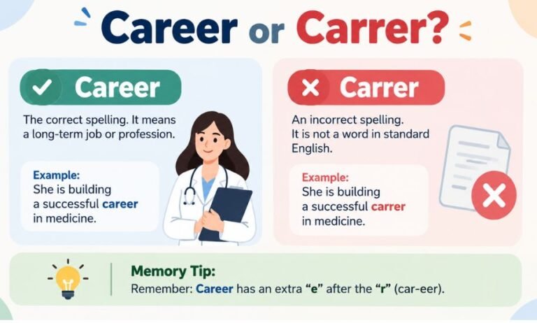 Carrer or Career