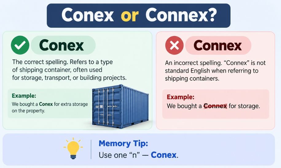 Conex or Connex