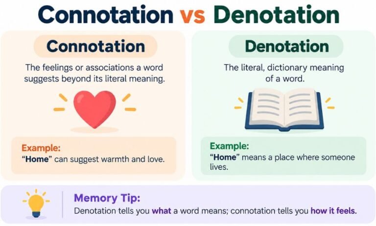 Connotation vs Denotation