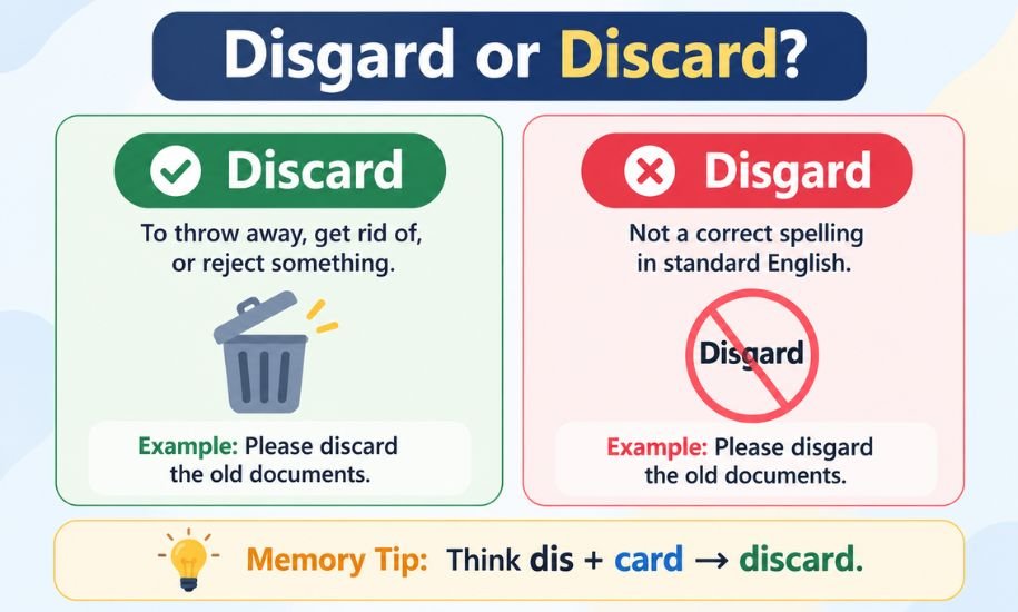 Disgard or Discard