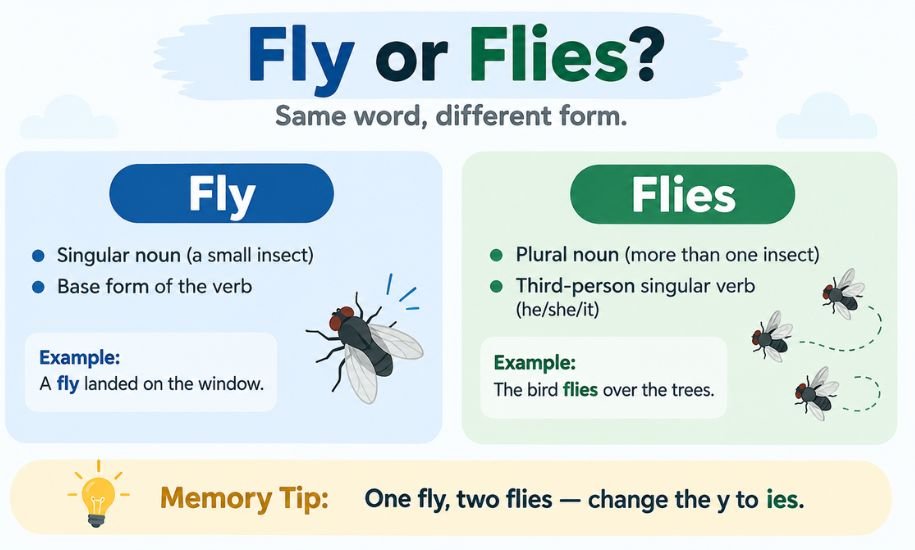 Flies or Fly