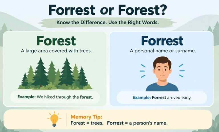 Forrest or Forest