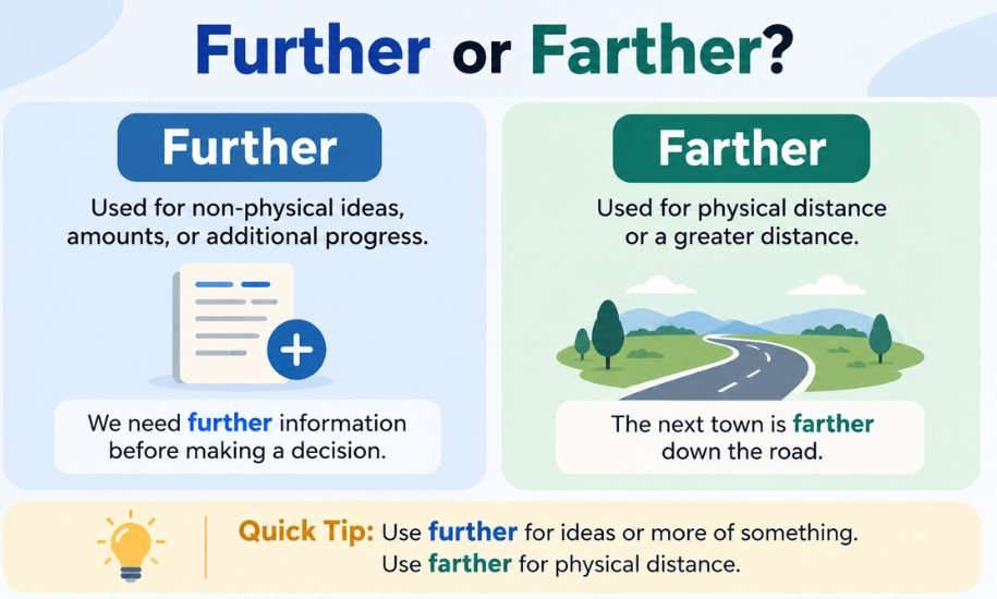 Further or Farther