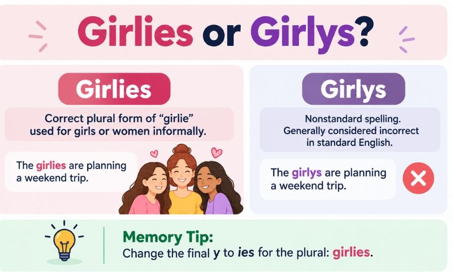 Girlies or Girlys
