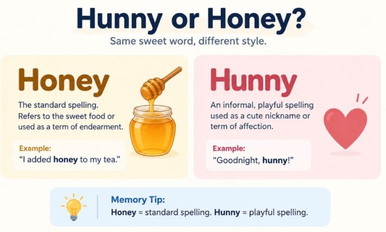 Hunny or Honey