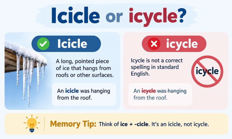Icicle or Icycle