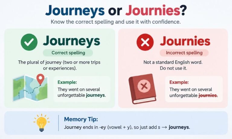 Journeys or Journies