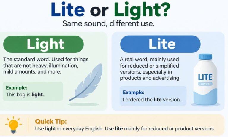 Lite or Light