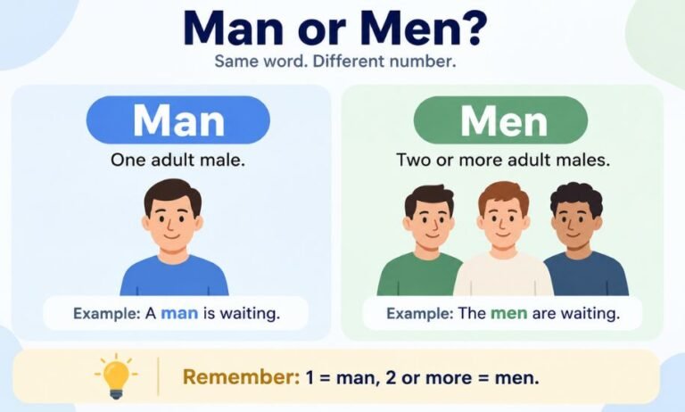 Man or Men