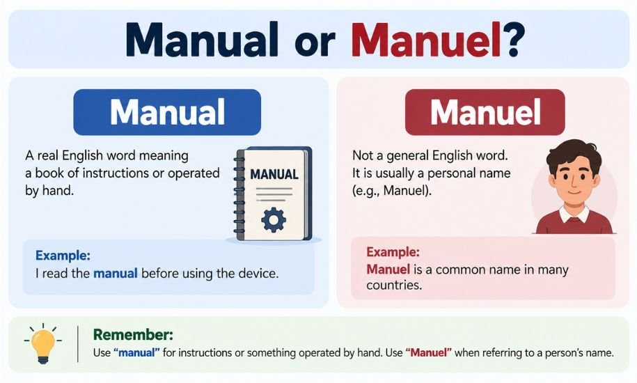 Manuel or Manual