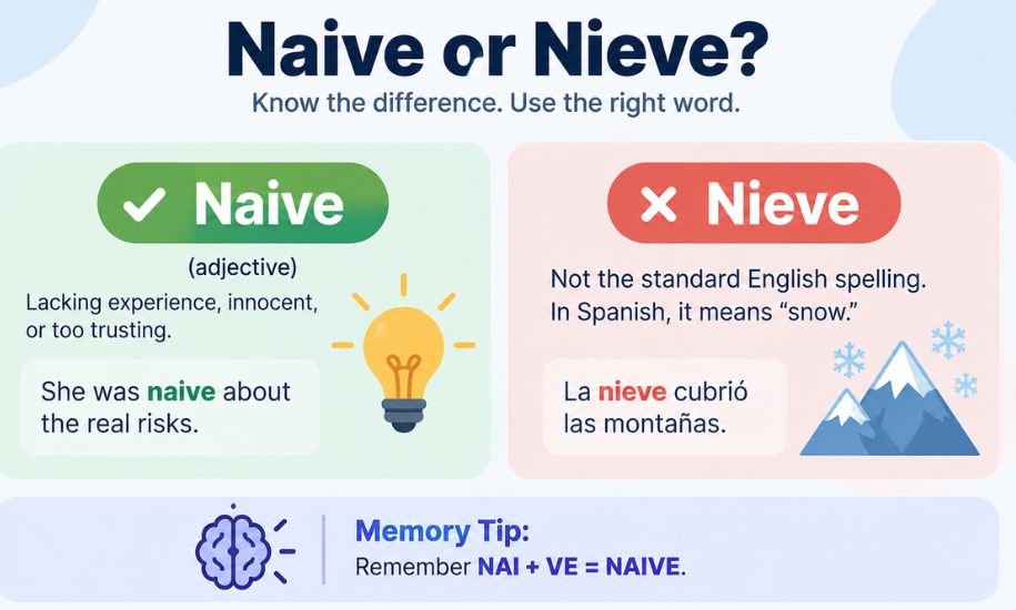 Naive or Nieve
