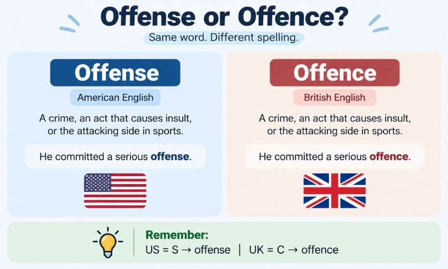 Offense or Offence