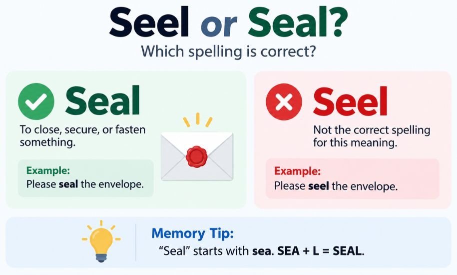 Seel or Seal