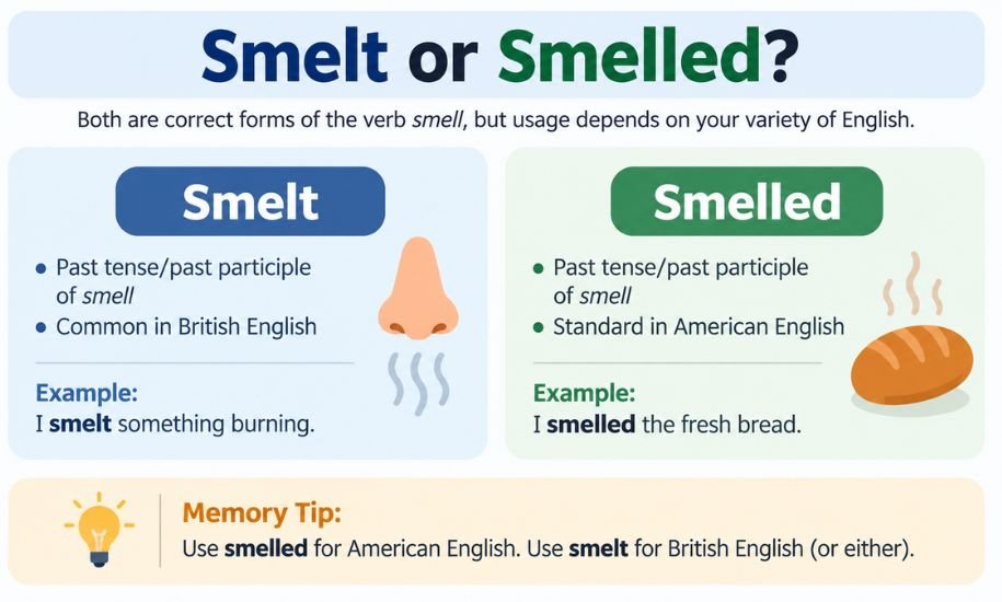 Smelt or Smelled