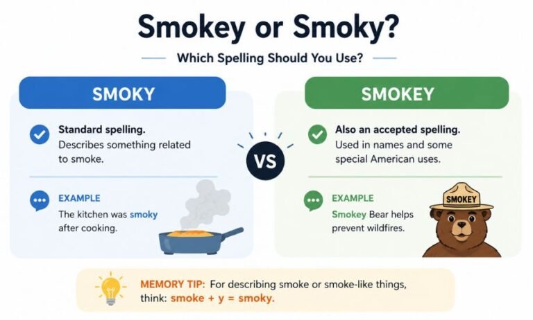 Smokey or Smoky