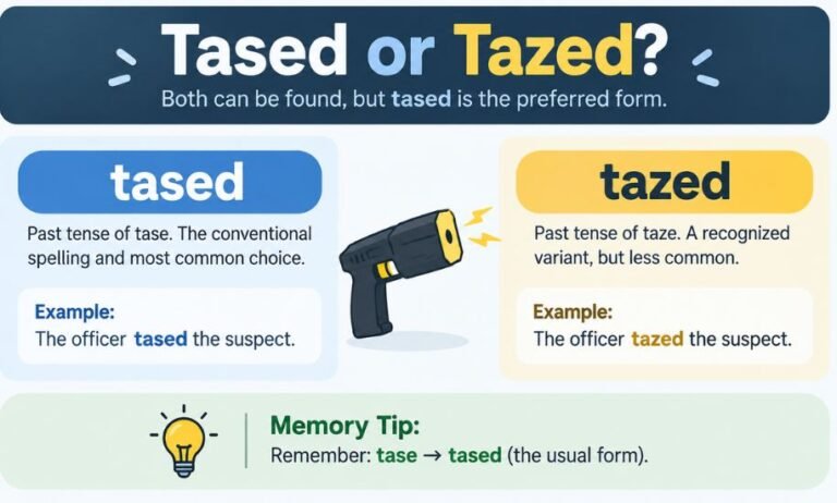 Tased or Tazed