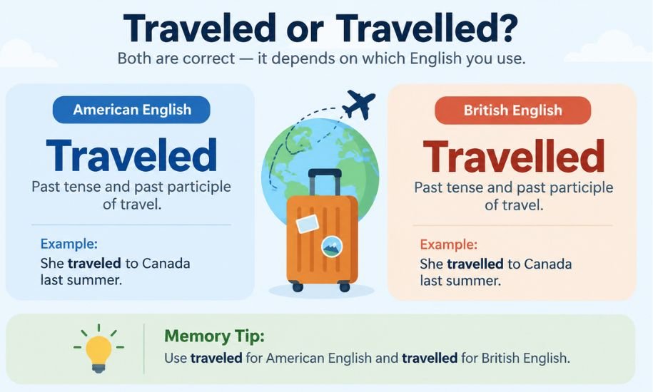 Traveled or Travelled