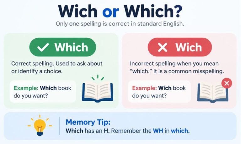 Wich or Which