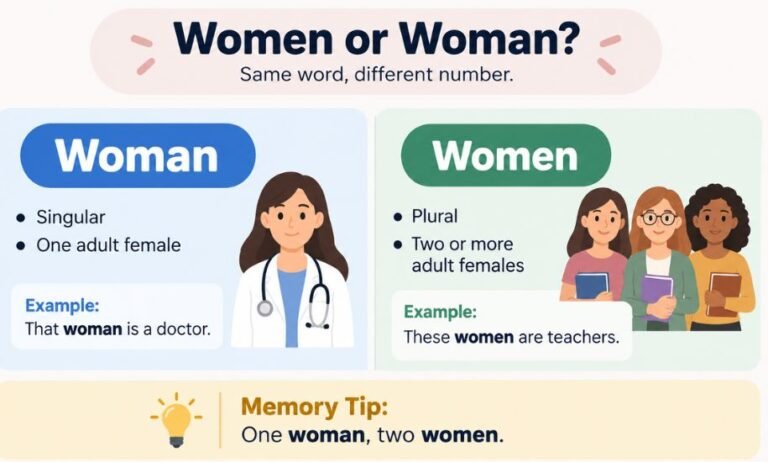 Women or Woman