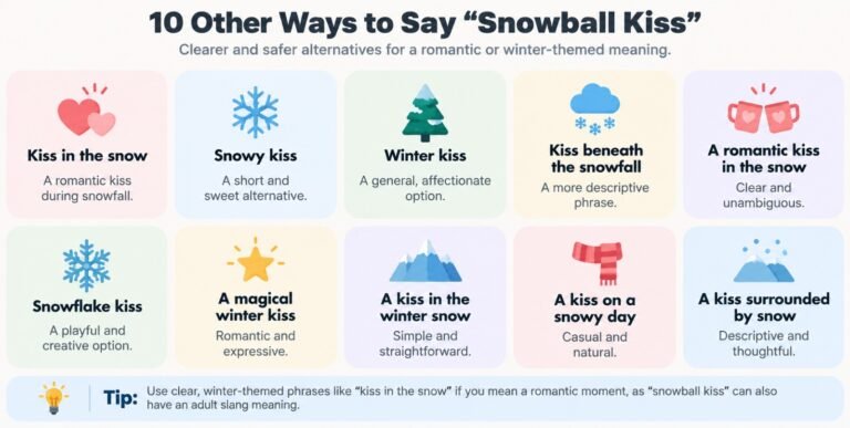 Snowball Kisses Meaning