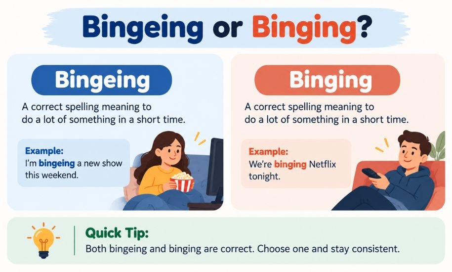 Bingeing or Binging
