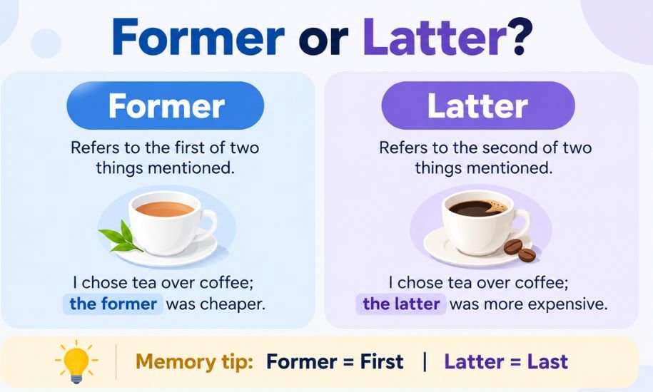 Former or Latter