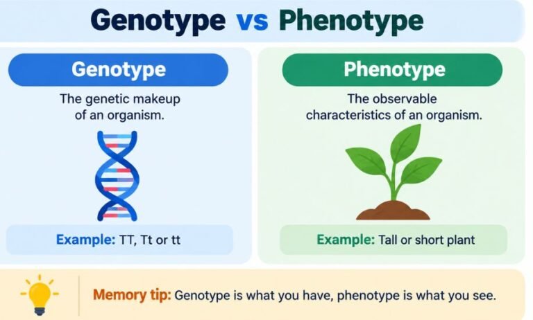 Genotype and Phenotype