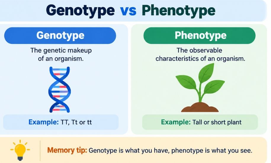 Genotype and Phenotype