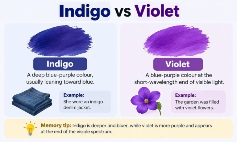 Indigo vs Violet