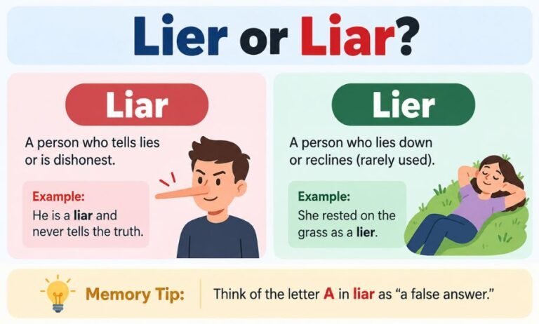 Lier or Liar