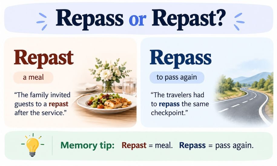 Repass or Repast