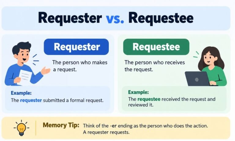 Requestor or Requester