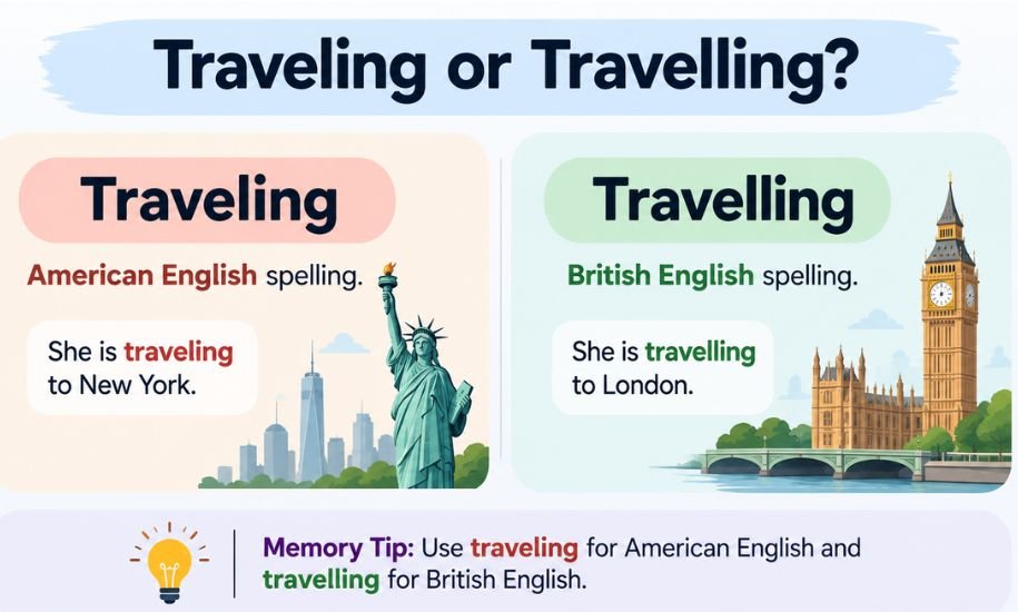 Traveling or Travelling