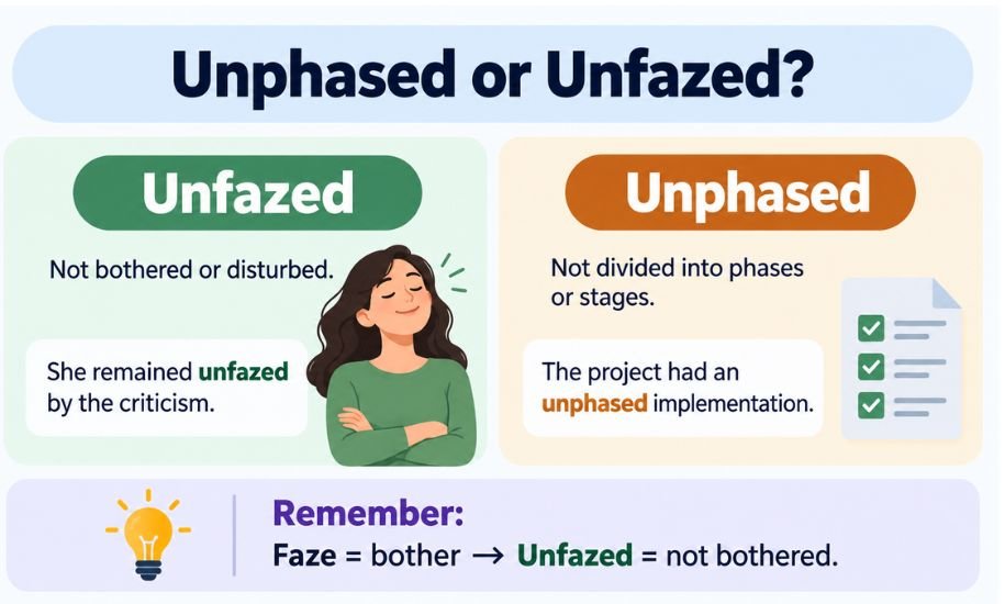 Unphased or Unfazed
