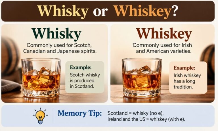 Whisky or Whiskey