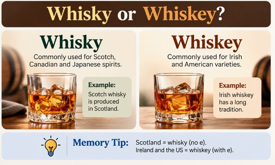 Whisky or Whiskey