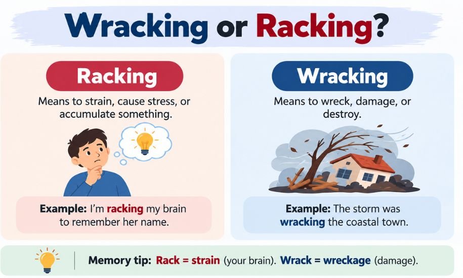 Wracking or Racking